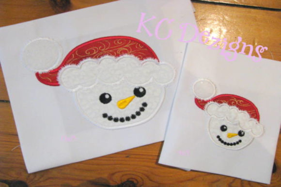 Charming Cute Snowman Face for Winter Projects