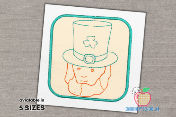 Charming Face of the St.Patricks Inside a Box