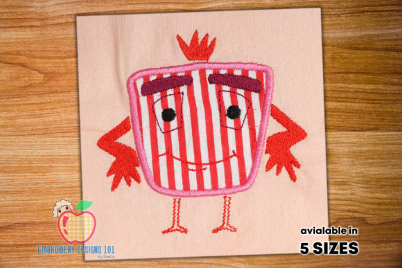 Charming Funny Cartoon Boy Applique for Holiday Gifts