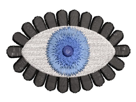 Evil Eye: A Versatile Boho Embroidery Design