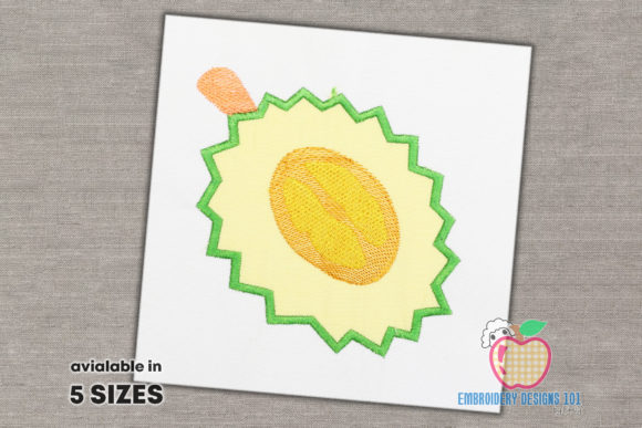 Explore the Unique Charm of Durian with the Seeds Applique