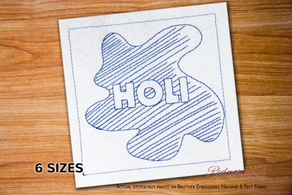 Holi Color Pattern Bluework: A Versatile Design