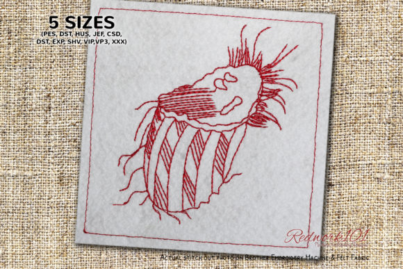 Scale Insect Lineart: A Detailed Embroidery Review