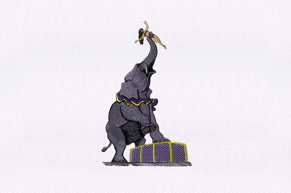 Woman with Elephant: A Charming Addition to Holiday Collections